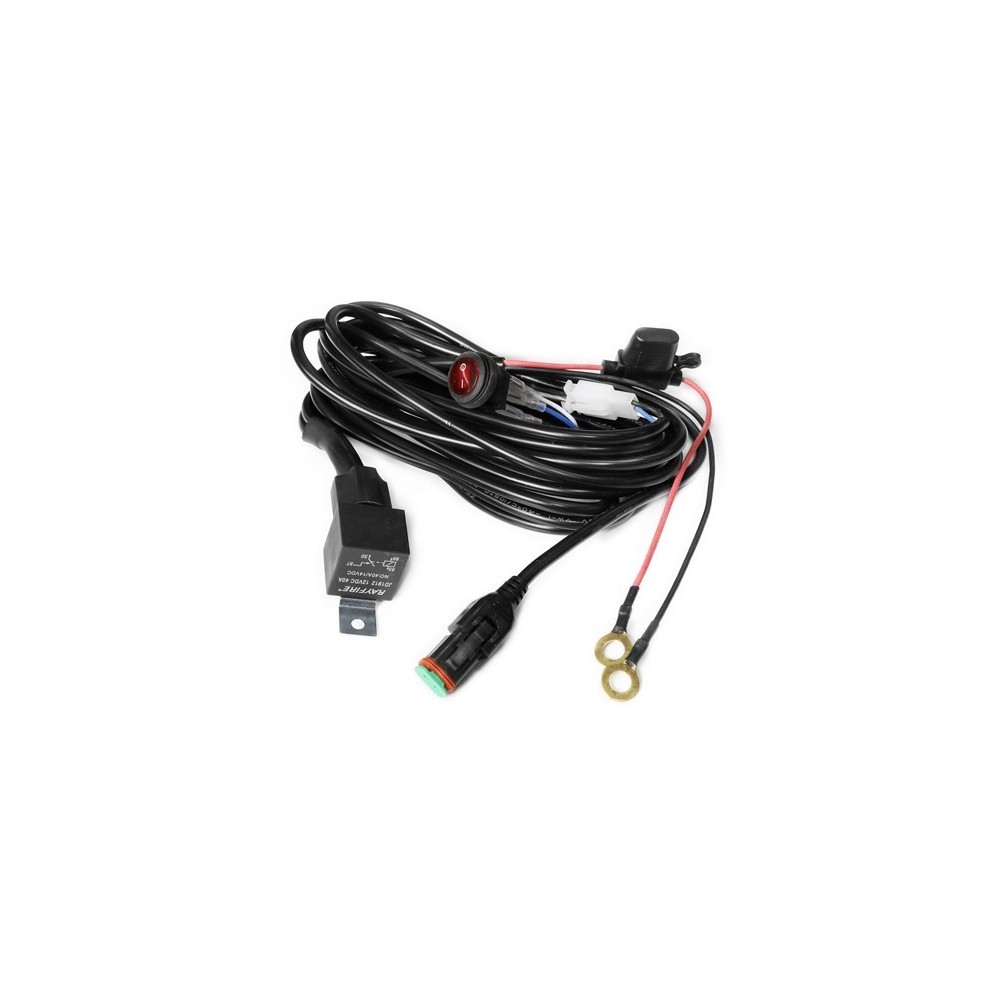 Kabel Med Afbryder Til Arbejdslampe 1 Lampe, 15a, Dt06 2s Stik, Arbejdslampe fra Ledlife