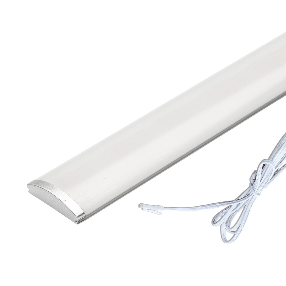 1 Meter Led Skabsbelysning   6mm Høj, 12v Dc,  9w, Med Endeprop   Dæmpbar : Dæmpbar, Kulør : Varm fra Ledlife