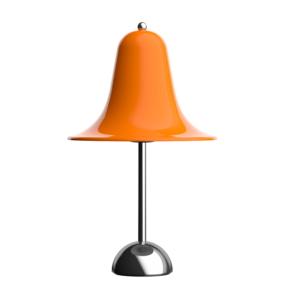 Pantop Bordlampe ø23    Vivid Orange     fra Verpan