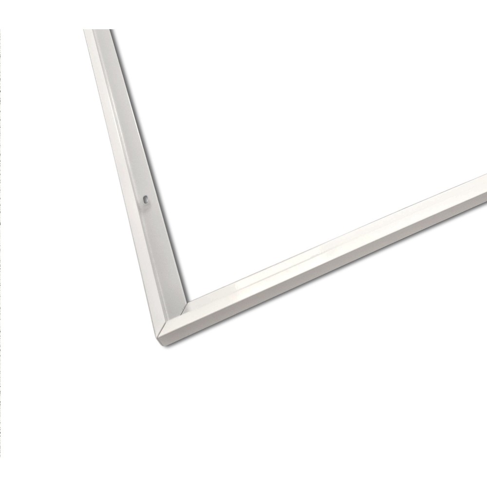 Outlet: Planmonteret Troldtektramme 120x60 Til Led Panel, Passer Til Troldtekt Uden Tilpasning, Hvid Kant fra Ledlife