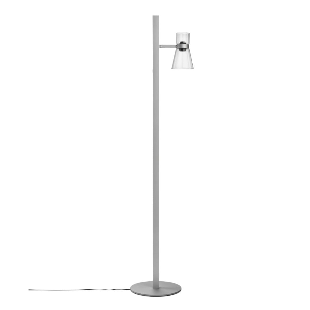 Nocturne F1 Cone Gulvlampe   Sølv     fra Flos