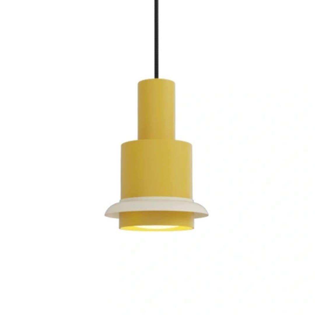 Chaumont ø19 Pendel   Gul Hvid   Dcw éditions fra Dcw Editions