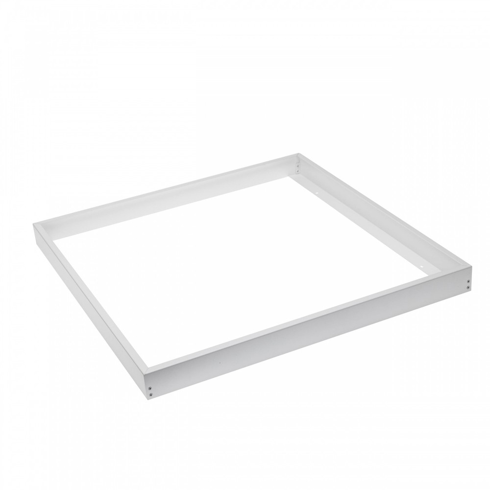 60x60 Påbygningsramme Til Led Panel Hvid, Højde 4,5 5cm, Til Algine Armaturer fra Spectrum