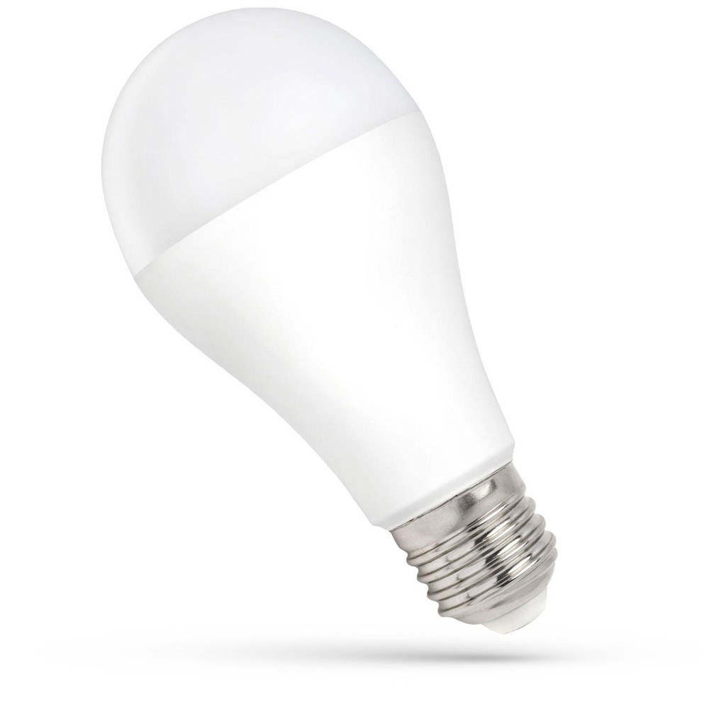 E27 15w Led Pære 1500lm, A60, 3000k, 270 Grader, Mat Glas fra Spectrum