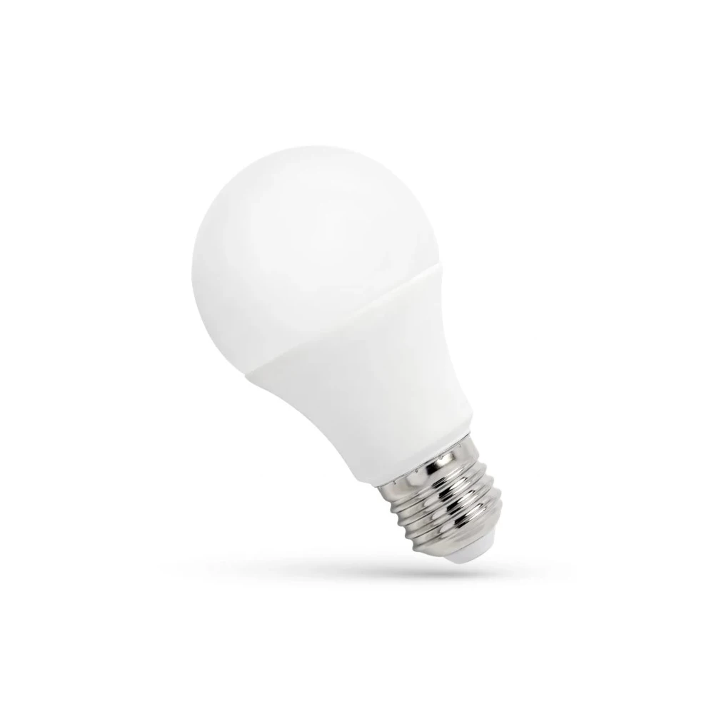 9w E27 Led Pære A60, 230v, Dæmpbar : Ikke Dæmpbar, Kulør : Varm fra Spectrum