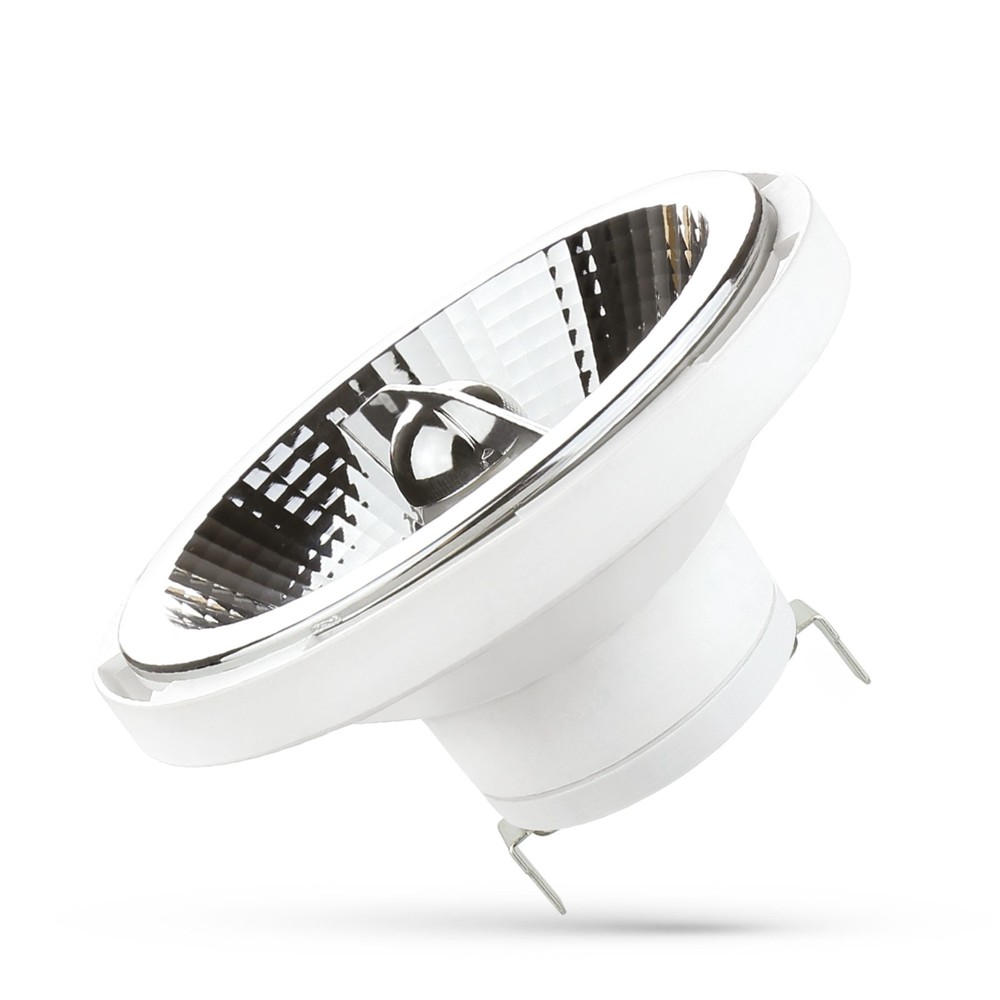 14w Led Spot   12v, G53, Ar111   Dæmpbar : Ikke Dæmpbar, Kulør : Varm fra Spectrum