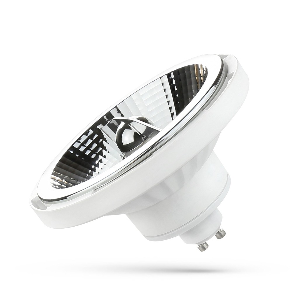 Gu10 10w Led Spot   Ar111, 20°, 4000k   Dæmpbar : Ikke Dæmpbar, Kulør : Neutral fra Spectrum