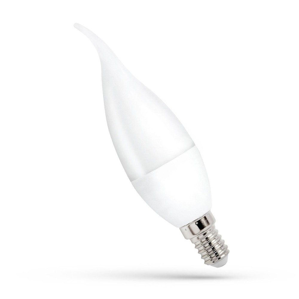 E14 8w Led Kertepære   710lm, Varm Hvid, 160° Lysspredning   Dæmpbar : Ikke Dæmpbar, Kulør : Kold fra Spectrum