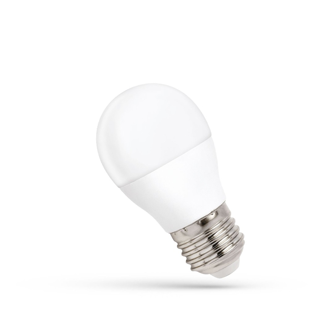 E27 8w Kugle G45 Led Dæmpbar : Ikke Dæmpbar, Kulør : Varm fra Spectrum