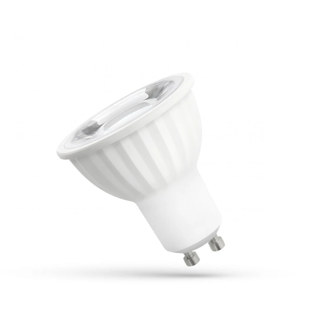 Gu10 6w Led 45° Spredning Dæmpbar : Ikke Dæmpbar, Kulør : Varm fra Spectrum