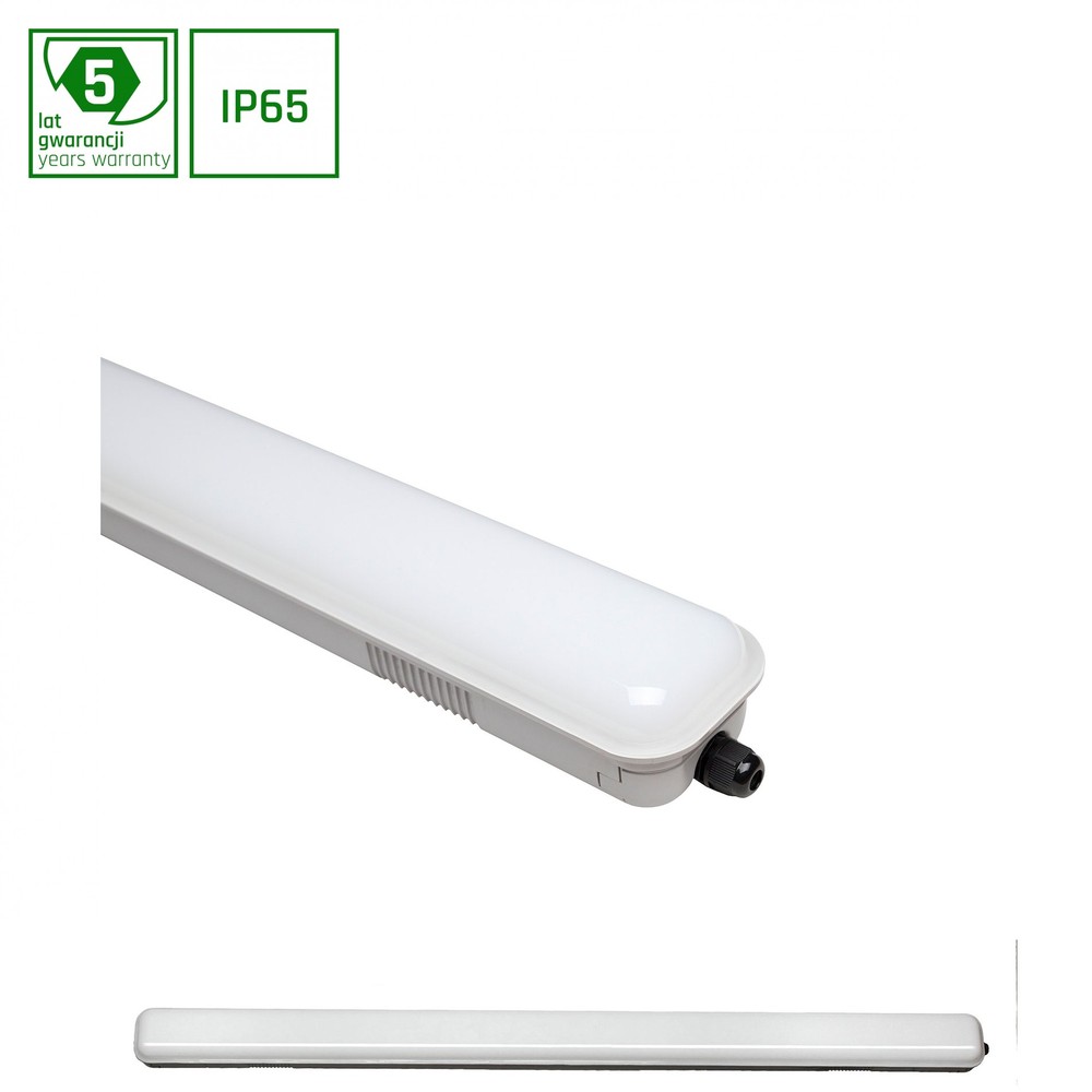 18w Led Loftslampe Hvid Kant, 4000k, Indendørs Kulør : Neutral fra Spectrum