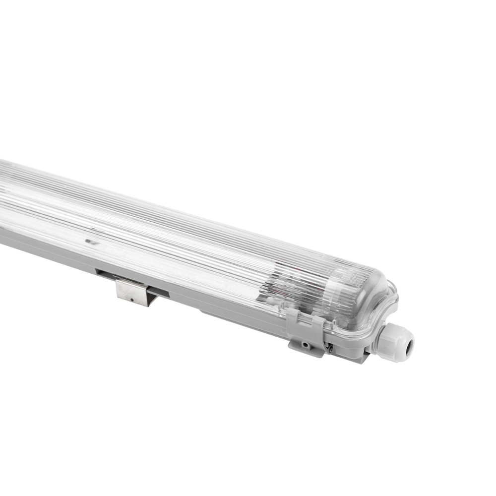 150cm Limea T8 Led Armatur, Gennemfortrådet Til 1x150cm Led Rør, Ip65 Vandtæt fra Spectrum