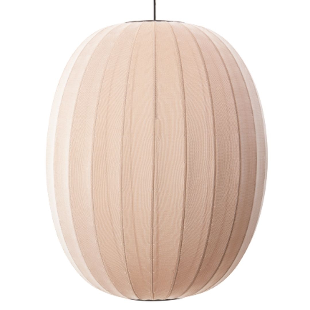 Knit Wit 65 High Oval Pendel Sand Stone fra Made By Hand