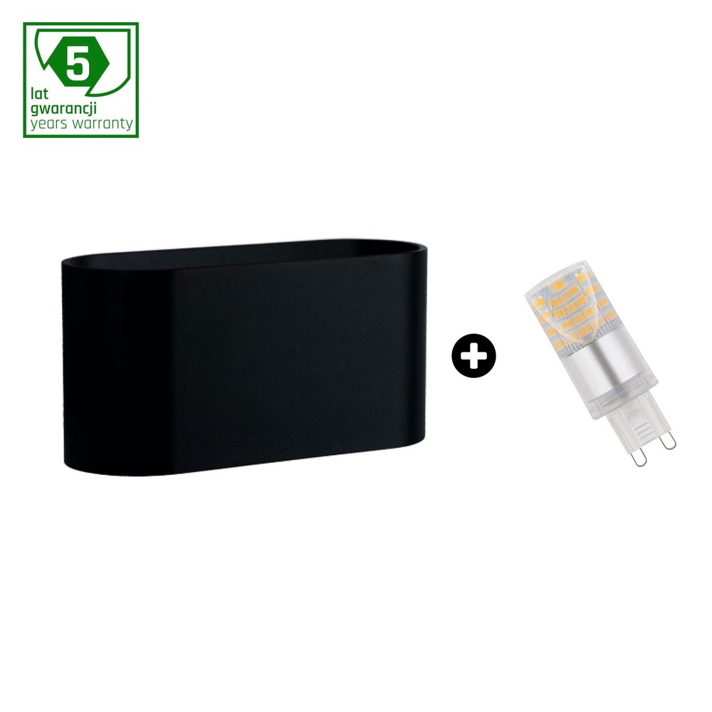 Sæt: Squalla G9 Lampe + 4w Led Pære   6000k (kold Hvid) fra Spectrum