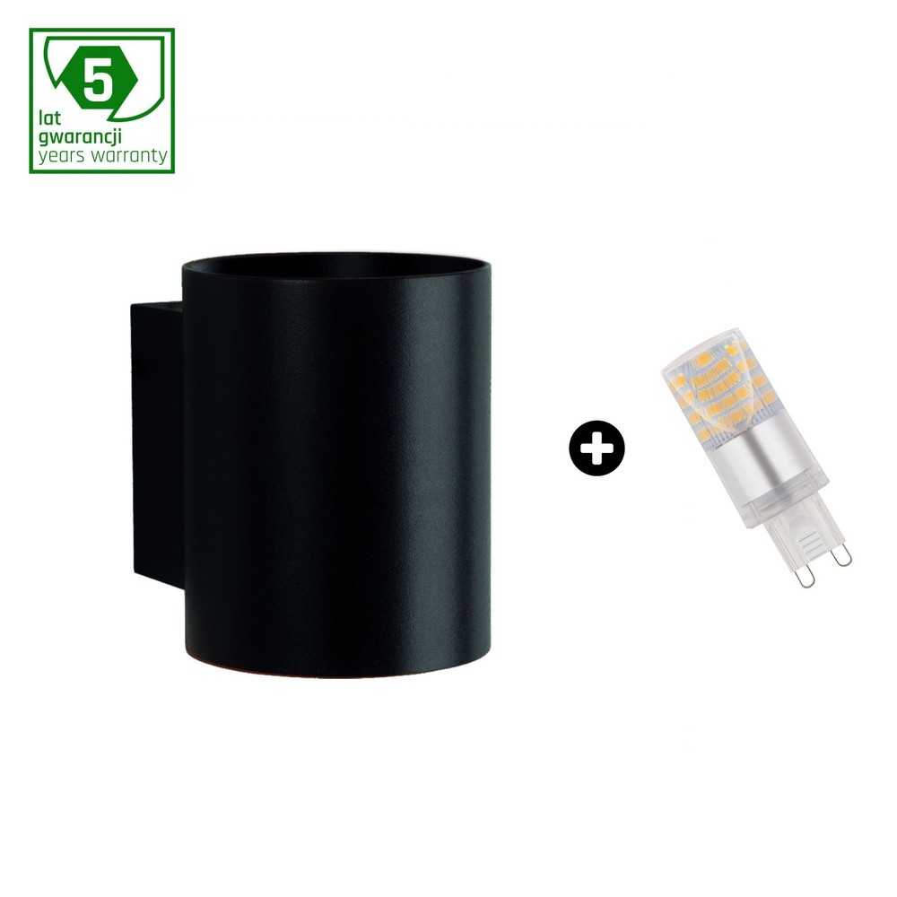 Sæt: Squalla G9 Rør + 4w Led Pære   6000k (kold Hvid) fra Spectrum
