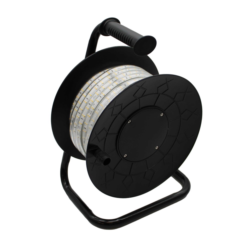 25m Arbejdslys Led Strip På Tromle Eco 230v, Ip67, 120 Led M, 9w M, 1320 Lm M Kulør : Neutral fra Ledlife