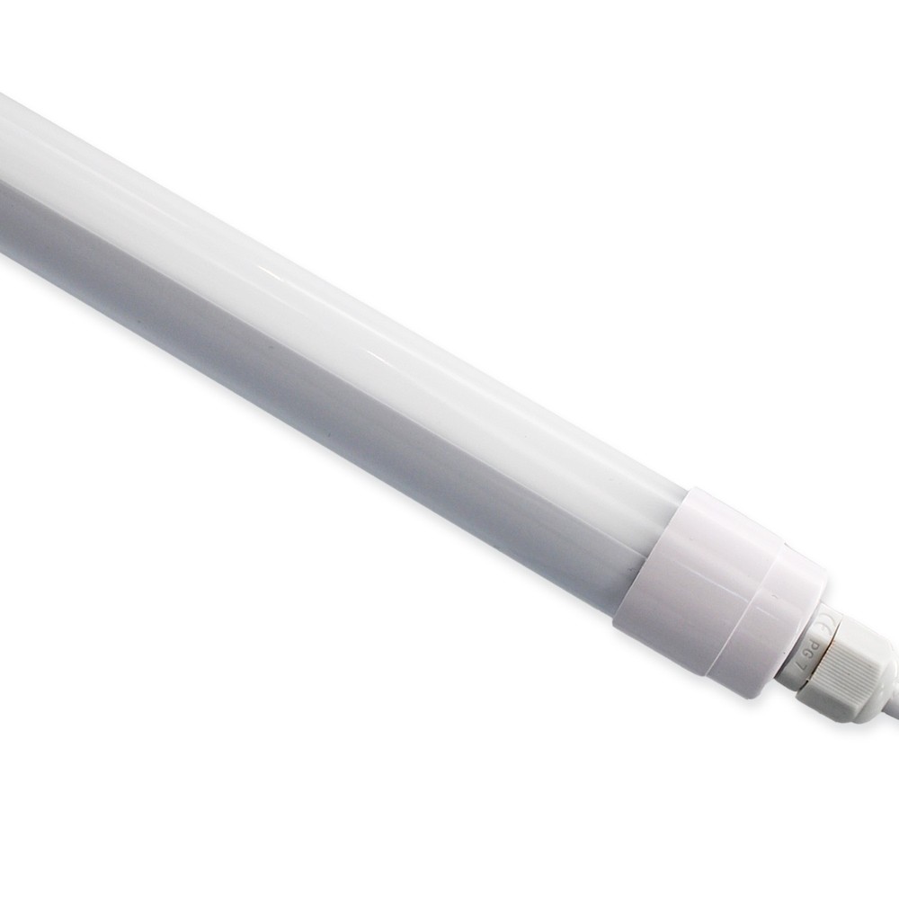 120cm 18w Led Armatur, Gennemfortrådet Ip65, ø25mm Dæmpbar : Ikke Dæmpbar, Kulør : Varm fra Ledlife
