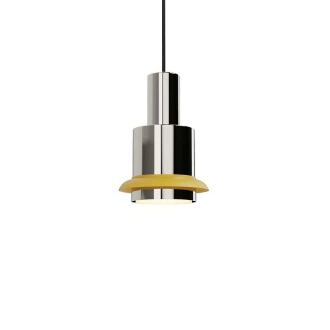 Chaumont ø15 Pendel   Chrome Gul   Dcw éditions fra Dcw Editions