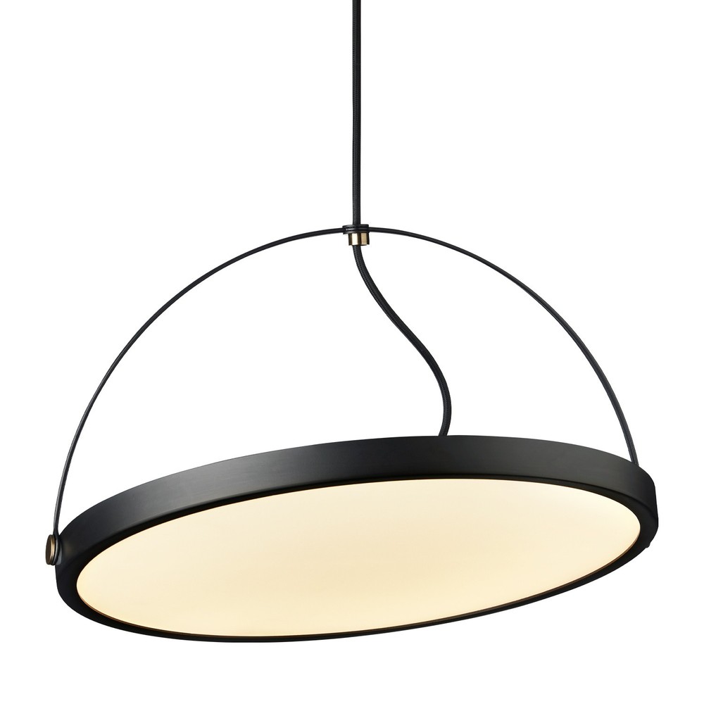 Pivot Pendel ø40cm Int Led Sort Antique fra Halo Design