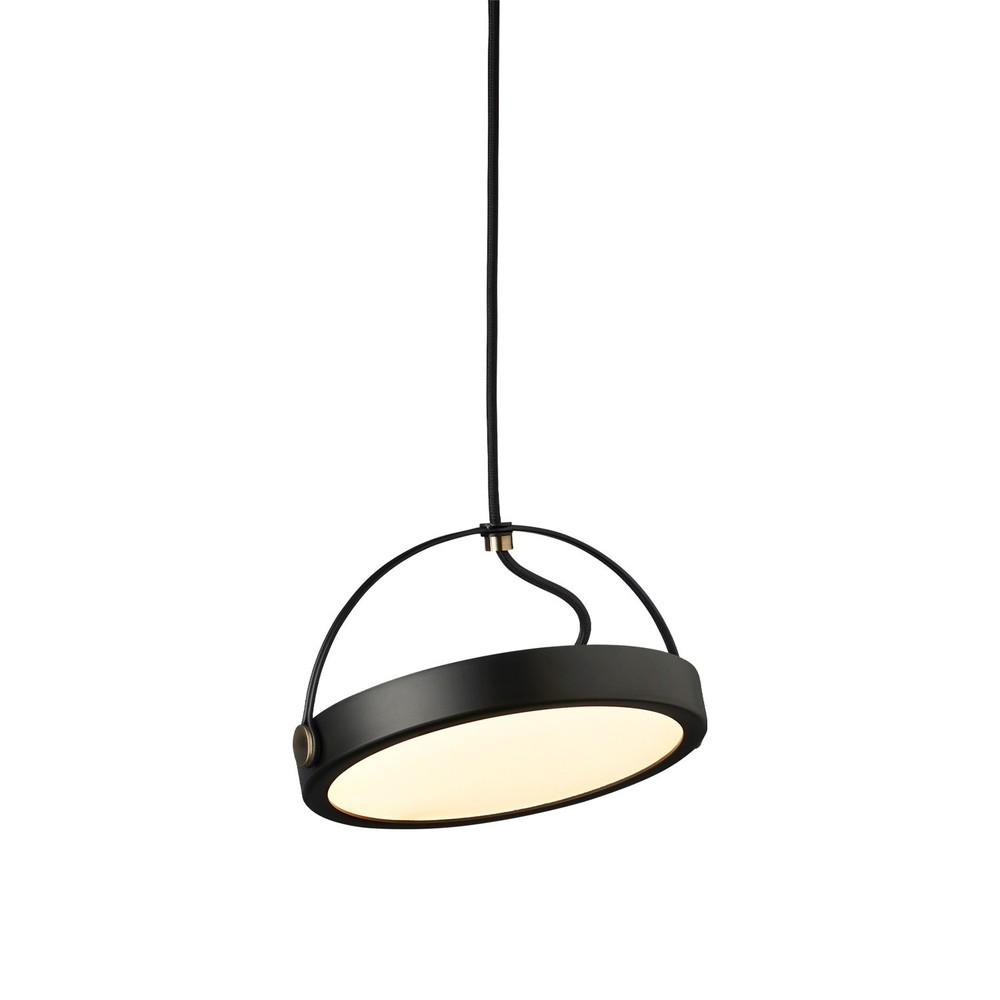 Pivot Pendel ø20cm Int Led Sort Antique fra Halo Design