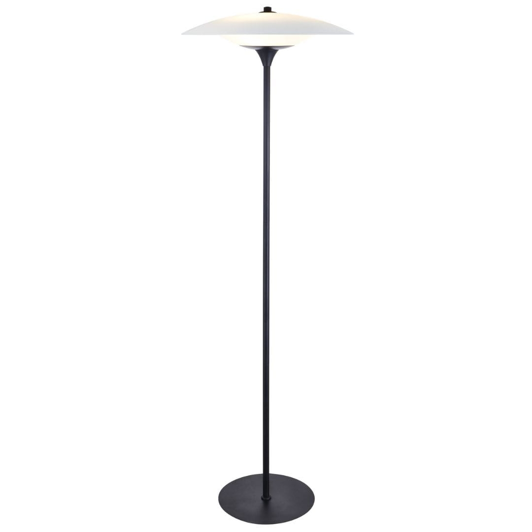 Baroni Gulvlampe Sort Opal     fra Halo Design