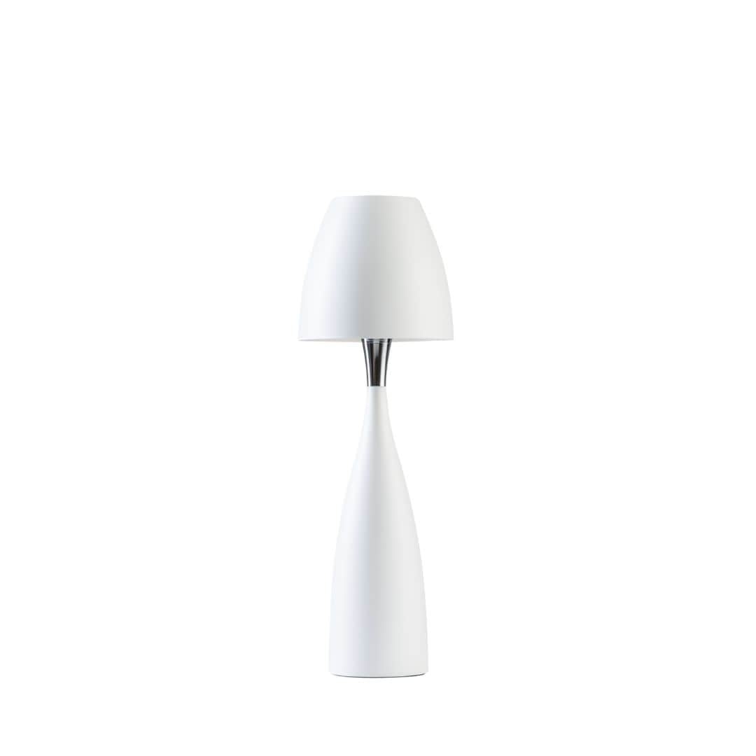 Anemon Bordlampe Medium Mat Hvid     fra Belid