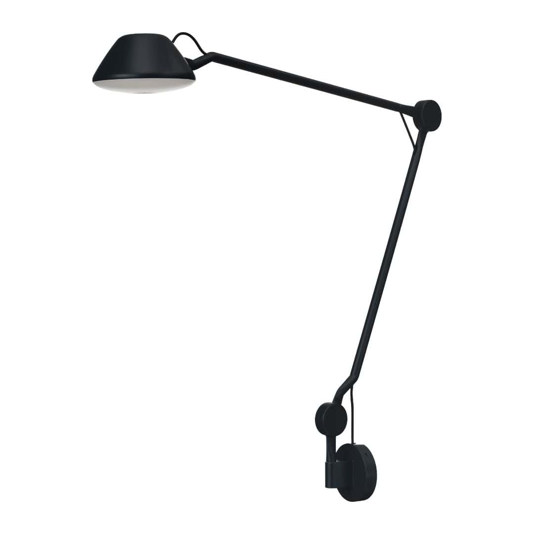Aq01 Væglampe Sort   fra Fritz Hansen