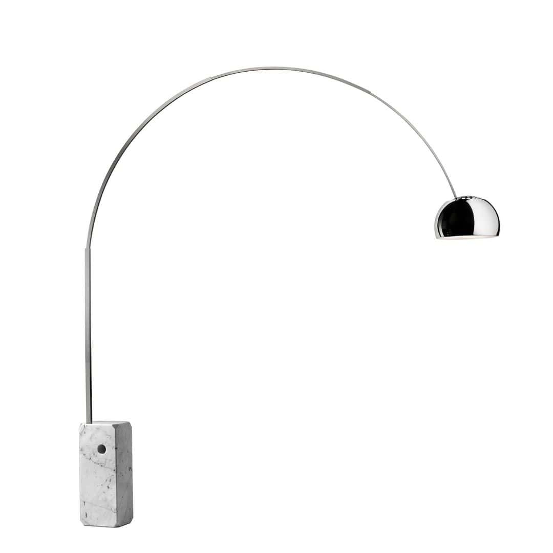 Arco Gulvlampe     fra Flos