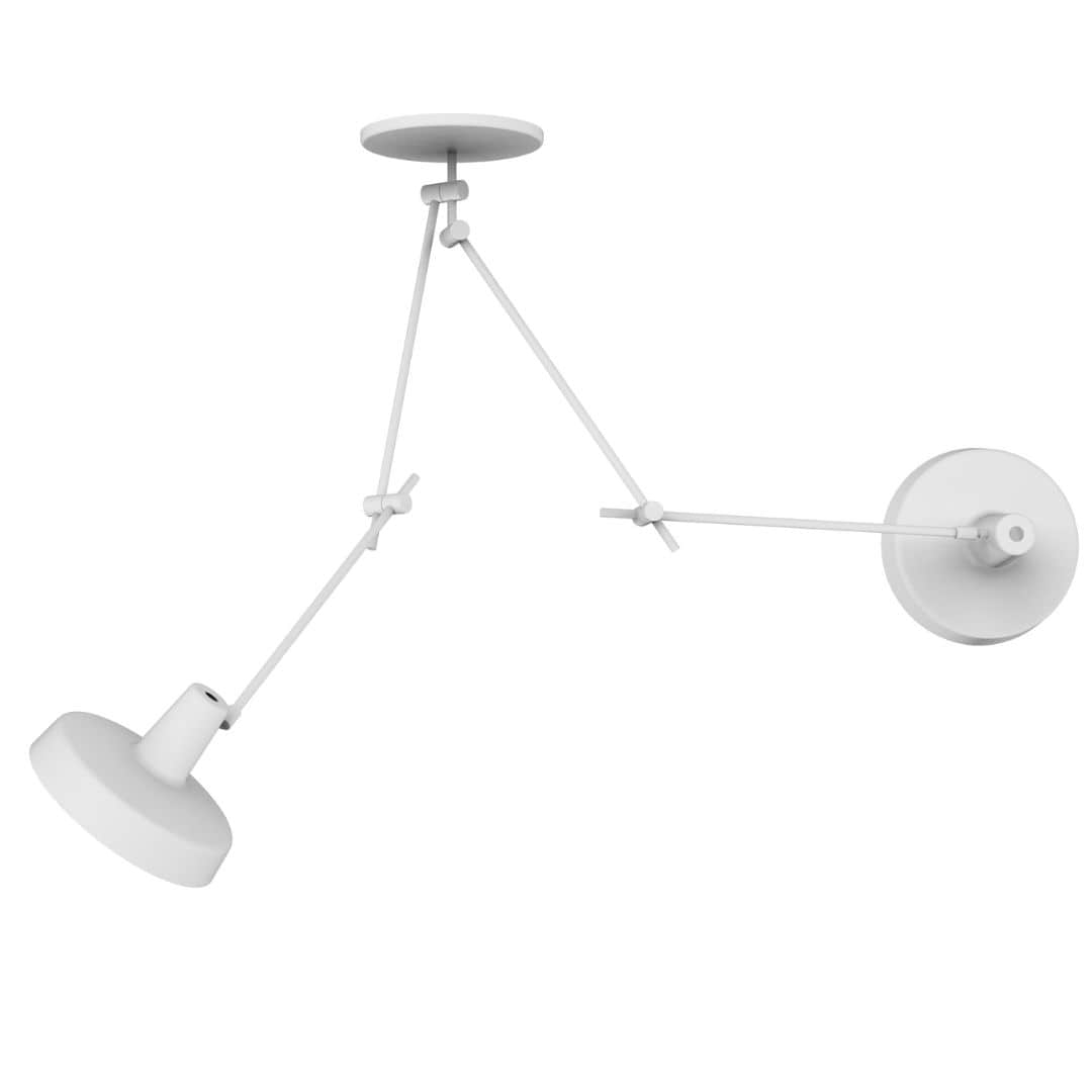 Arigato Loftlampe Dobbelt Hvid     fra Grupa Products