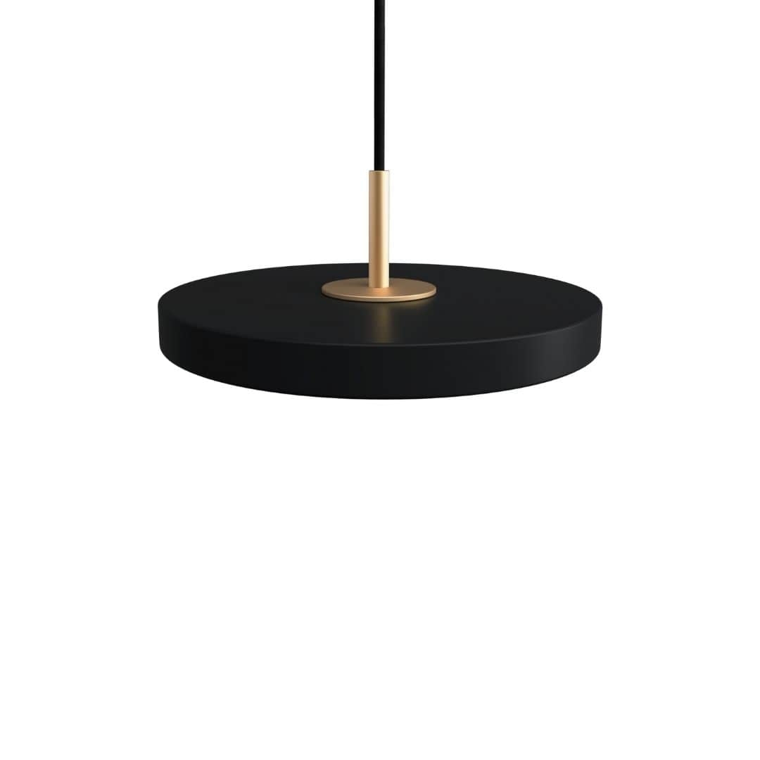 Asteria Micro Pendel Sort     fra Umage
