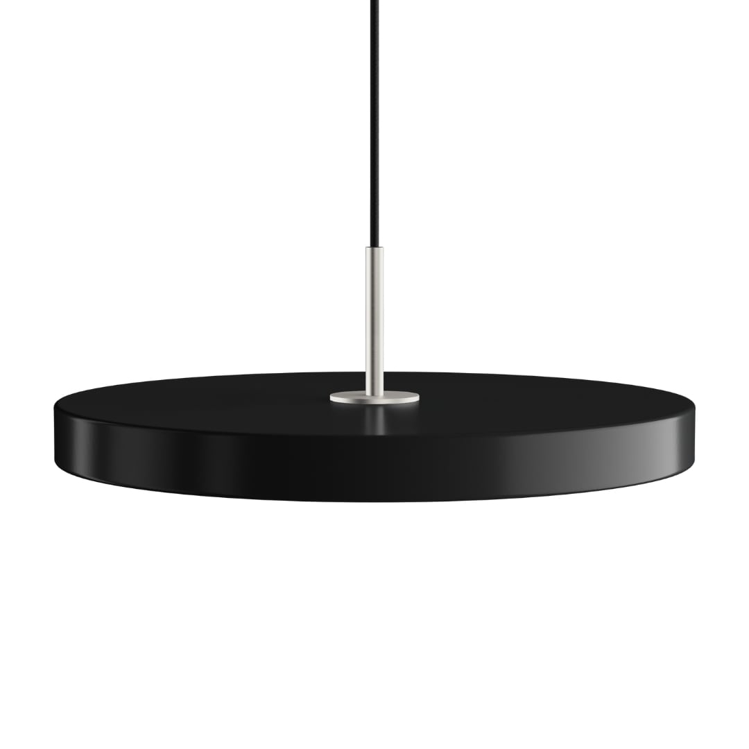 Asteria Plus Medium Pendel Black M  Ståltop     fra Umage