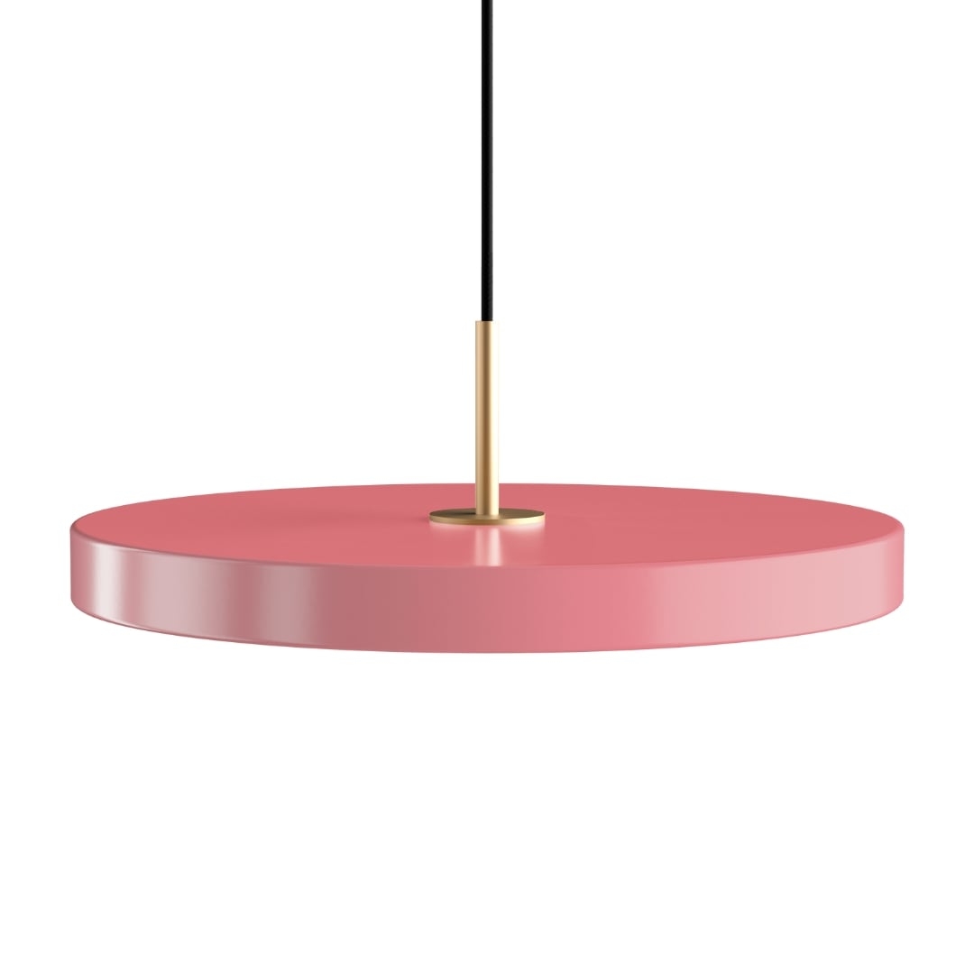 Asteria Plus Medium Pendel Nuance Rose M  Messingtop     fra Umage
