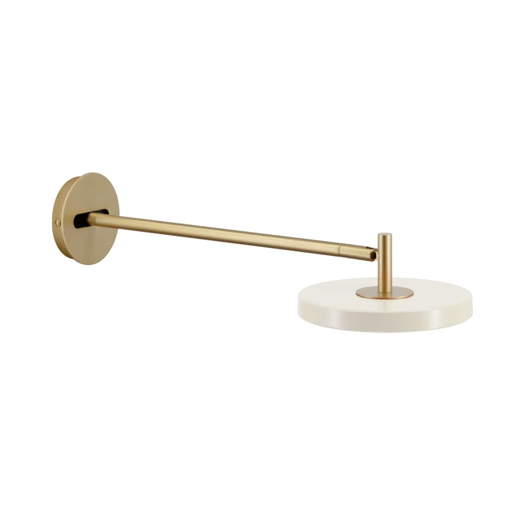 Asteria Væglampe Lang Pearl White     fra Umage