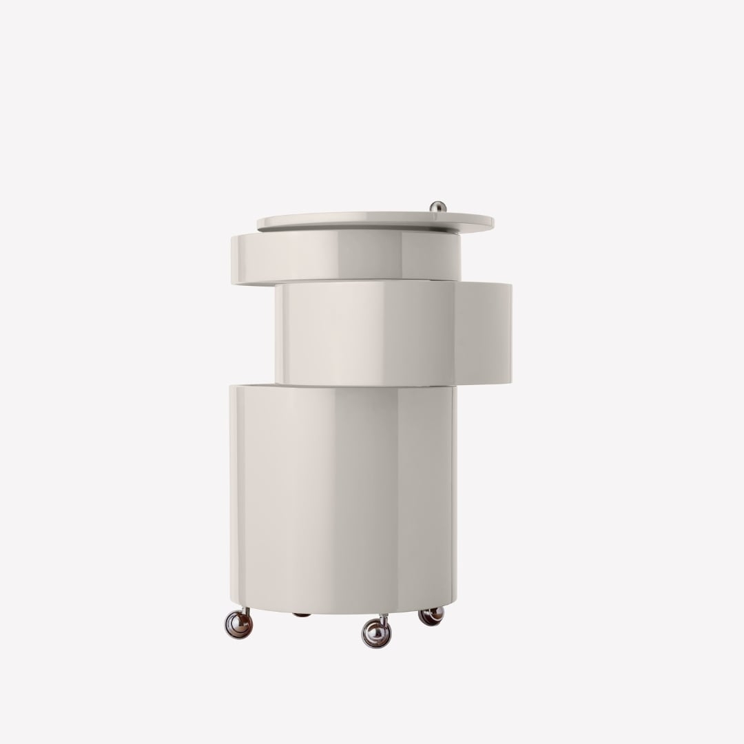 Barboy Rullebord Blank Cremet Hvid     fra Verpan