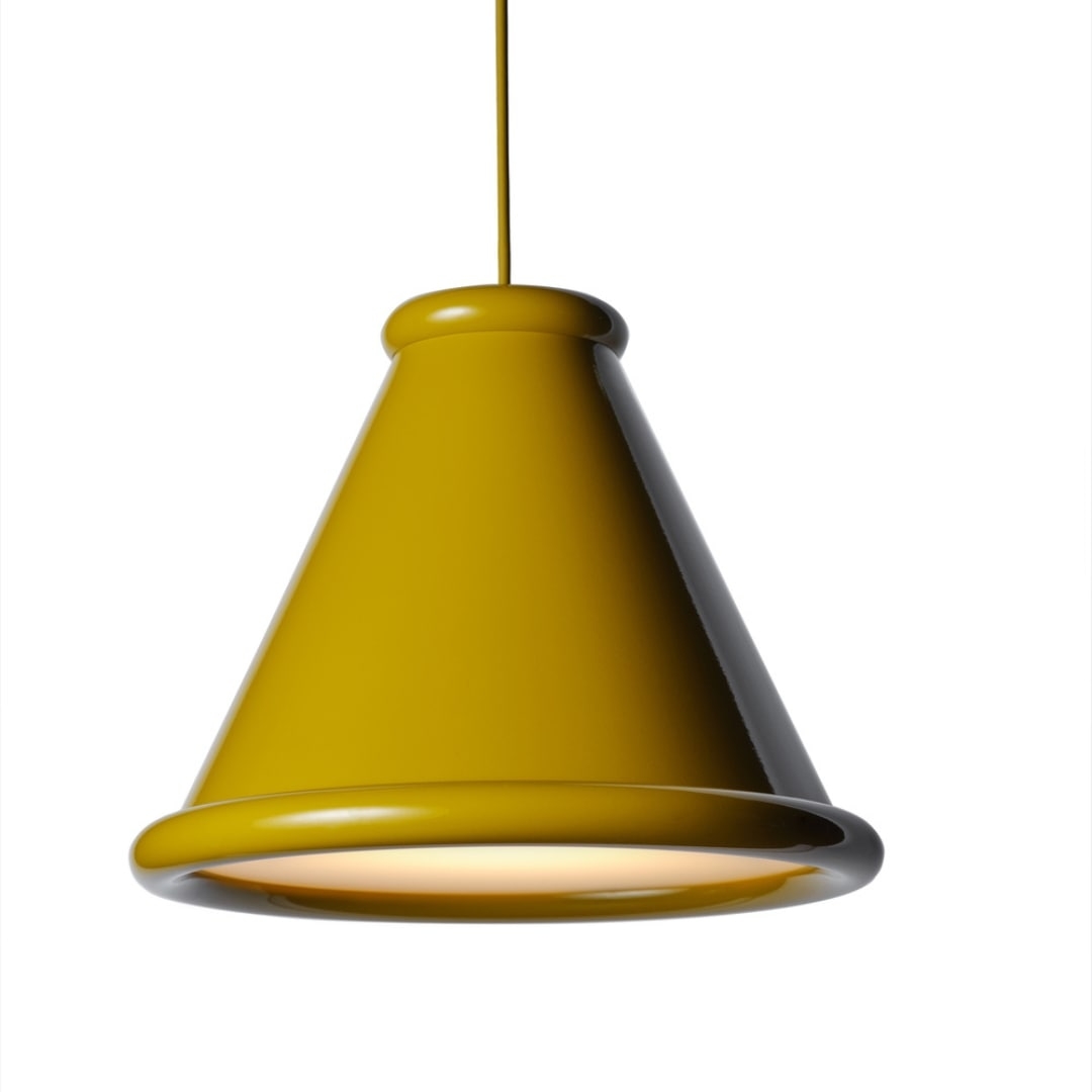 Belle ø36 Pendel Honey Yellow     fra Belid