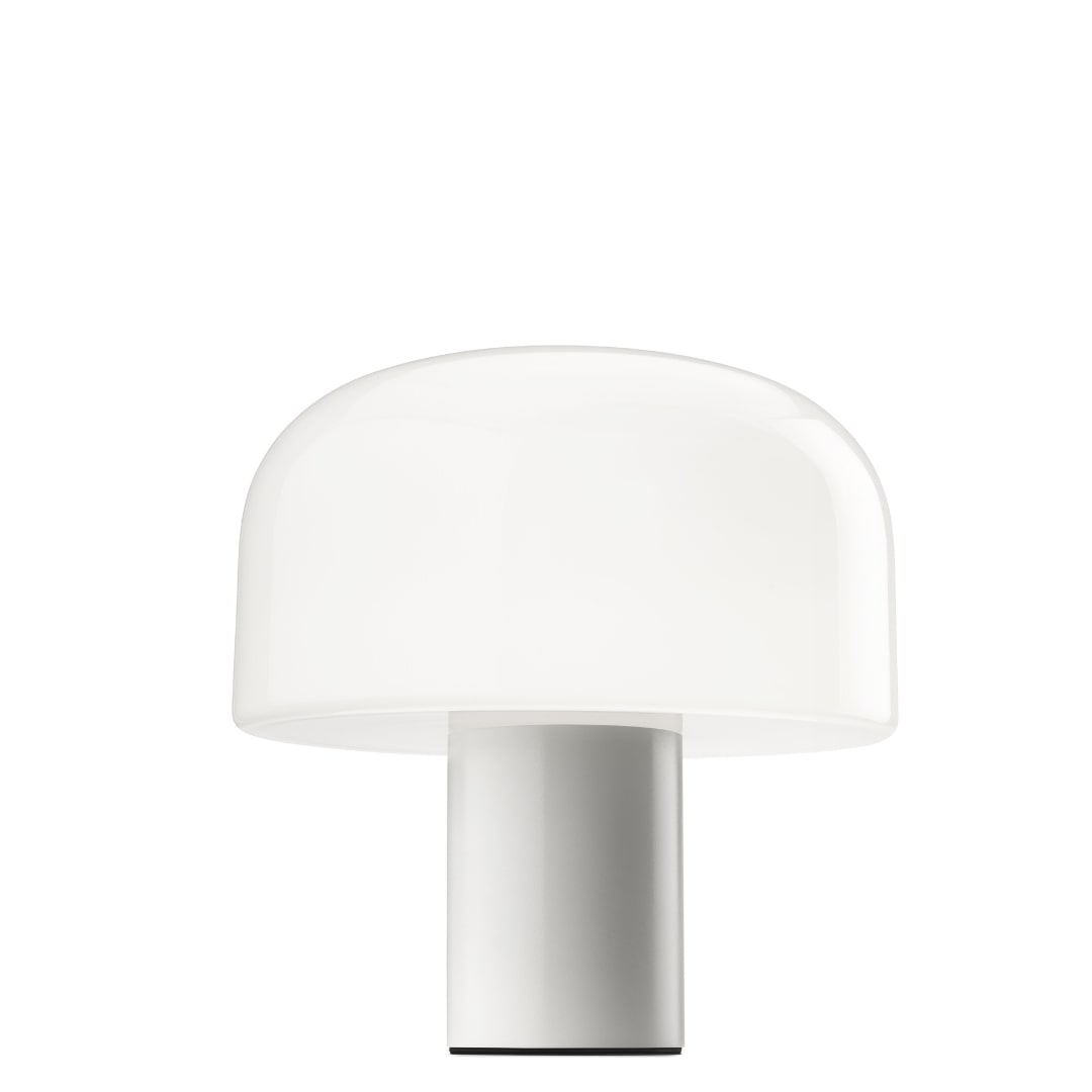 Bellhop Glas T Bordlampe Hvid     fra Flos