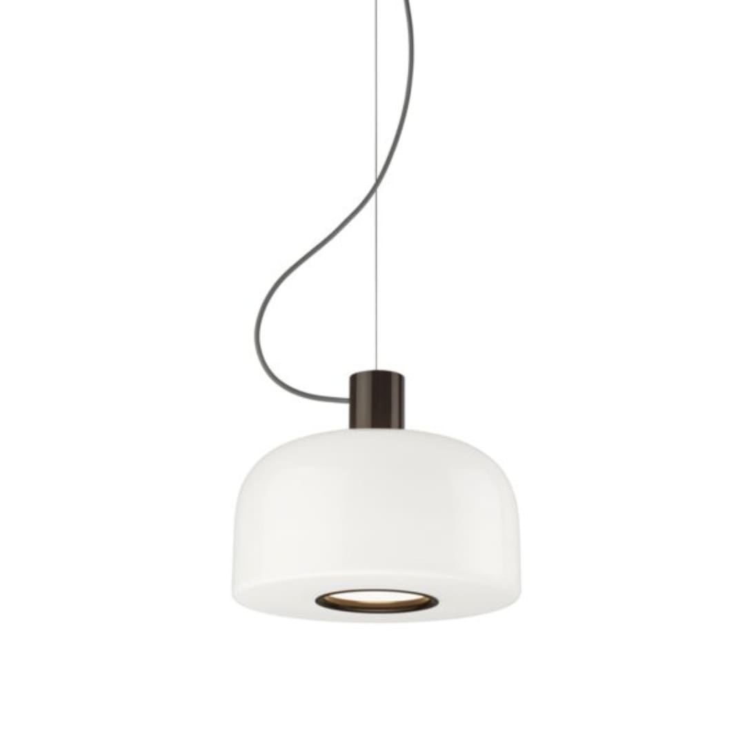 Bellhop Glass S1 Pendel Cioko     fra Flos