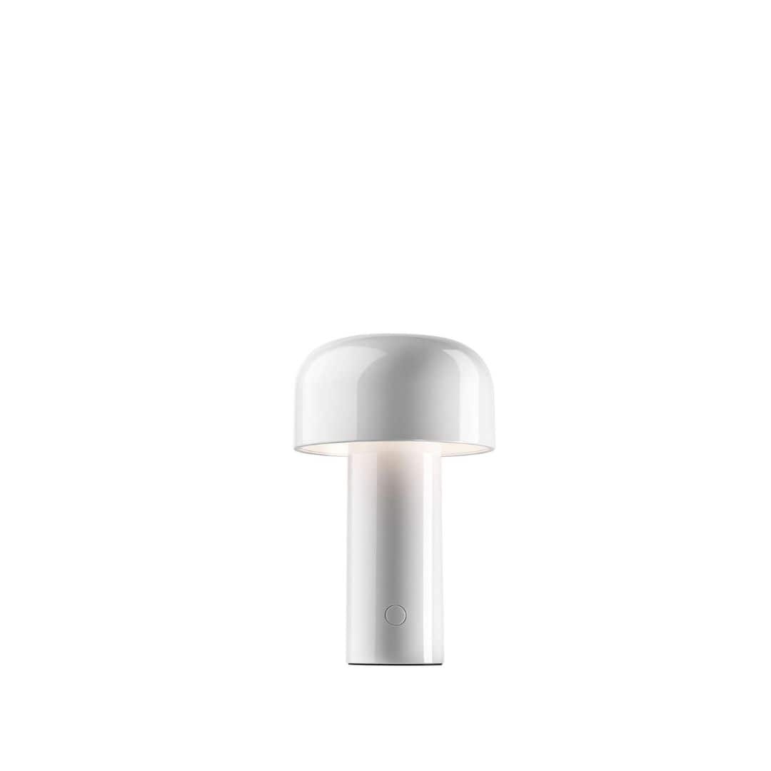 Bellhop Transportabel Bordlampe Hvid     fra Flos