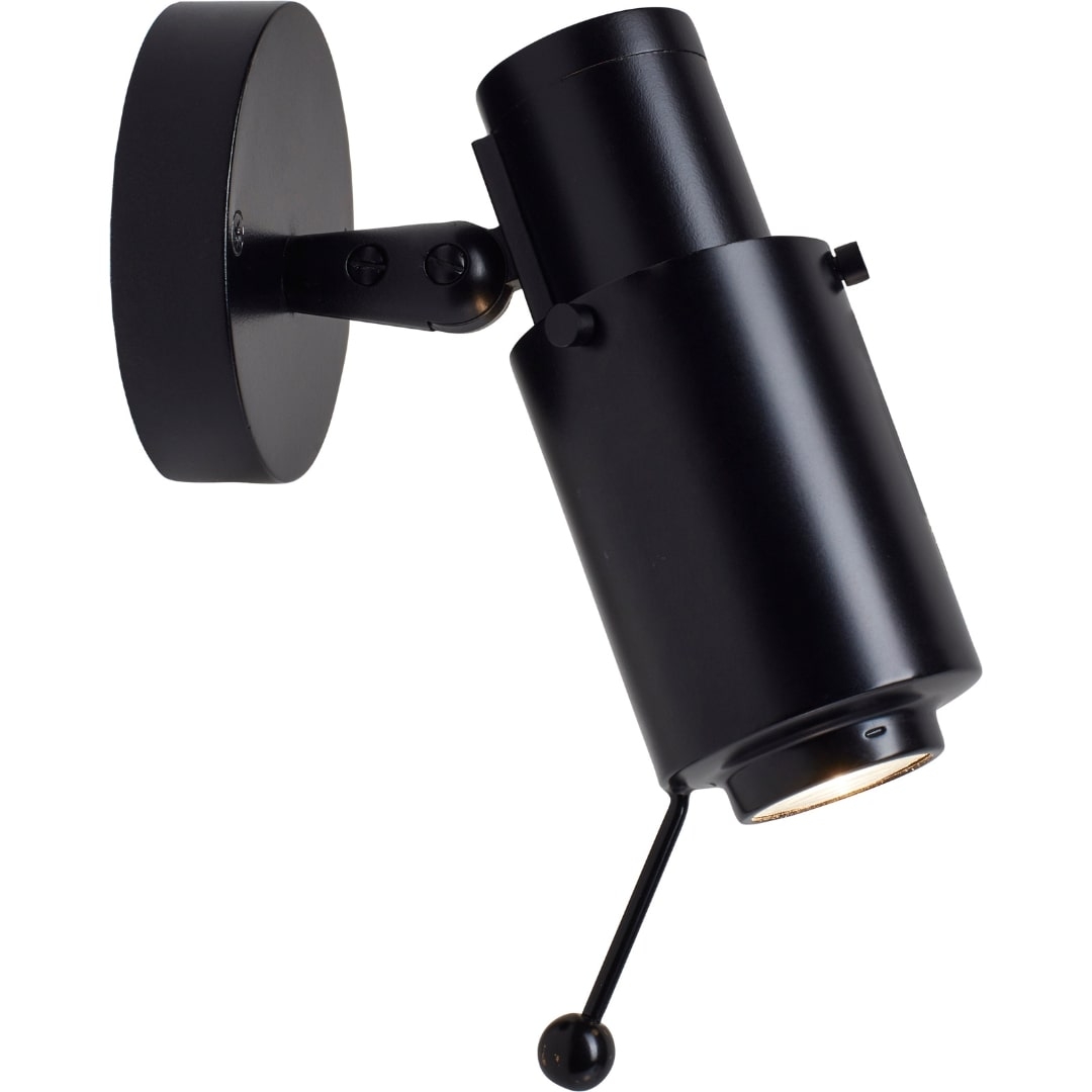 Biny Spot Led Mat Sort U Afbryder     fra Dcw Editions