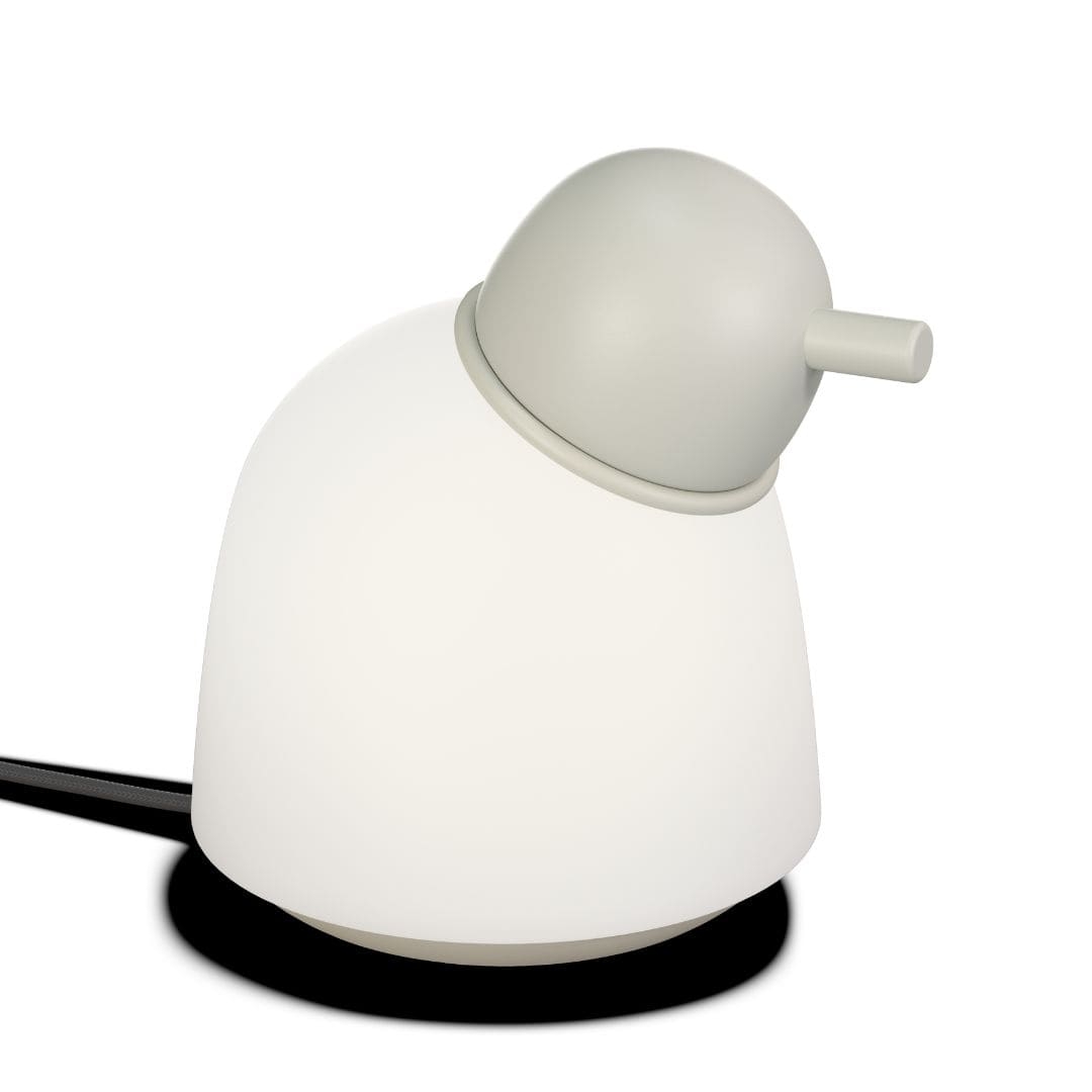 Bird Bordlampe Sand Opal fra Belid