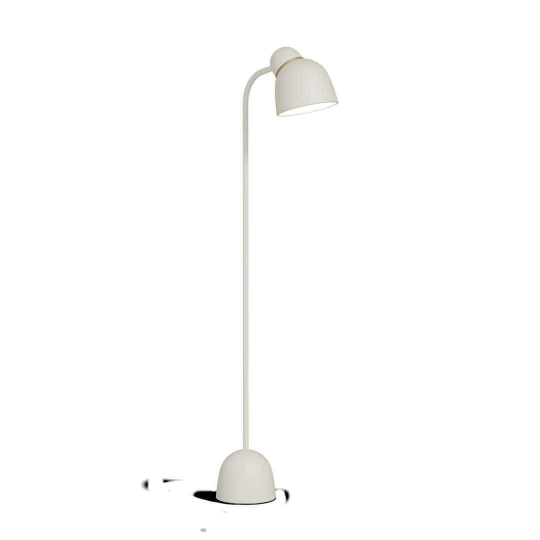 Bird Gulvlampe Sand Messing     fra Belid