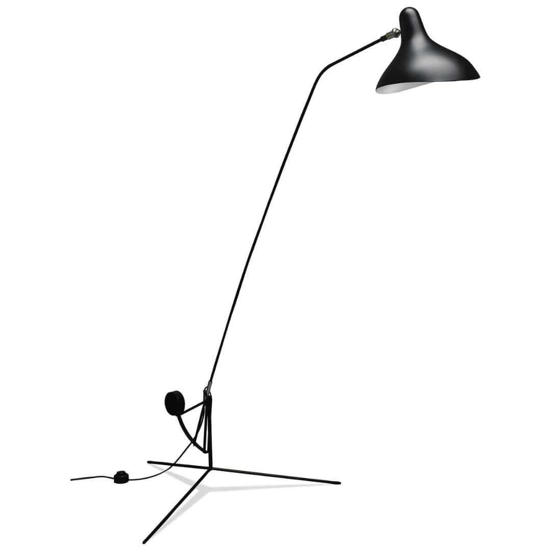 Bs1 Gulvlampe Sort     fra Mantis