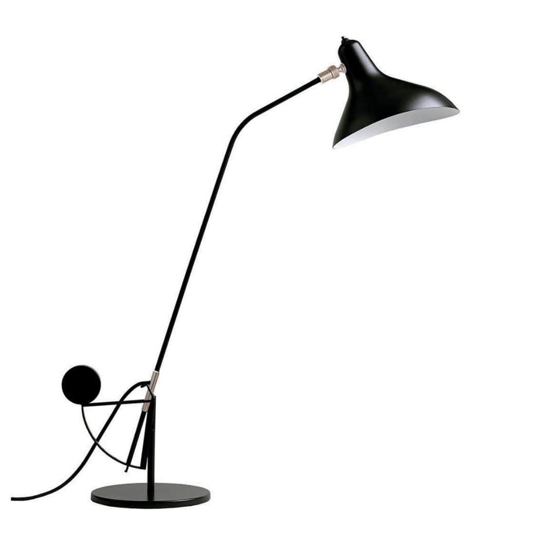 Bs3 Bordlampe Sort     fra Mantis