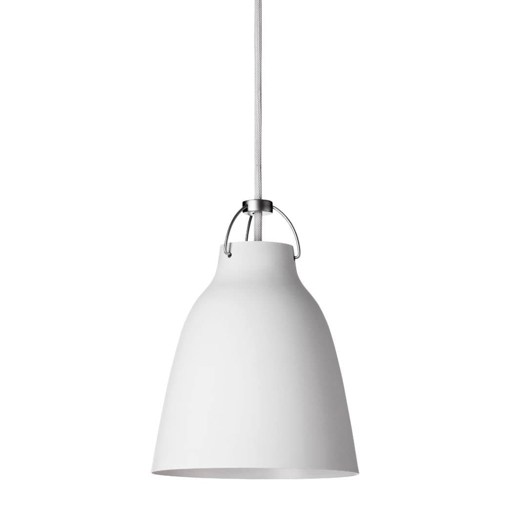 Caravaggio Pendel Mat Hvid   P1 ø165mm fra Fritz Hansen