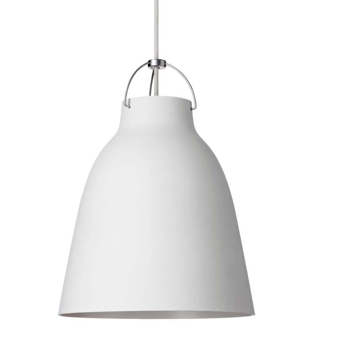 Caravaggio Pendel Mat Hvid   P2 ø258mm fra Fritz Hansen