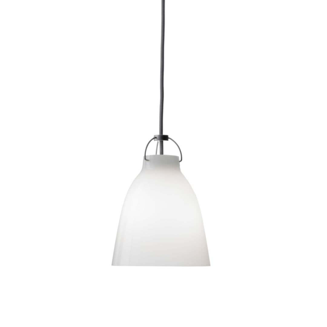 Caravaggio Pendel Opal Glas   P1 ø165mm fra Fritz Hansen