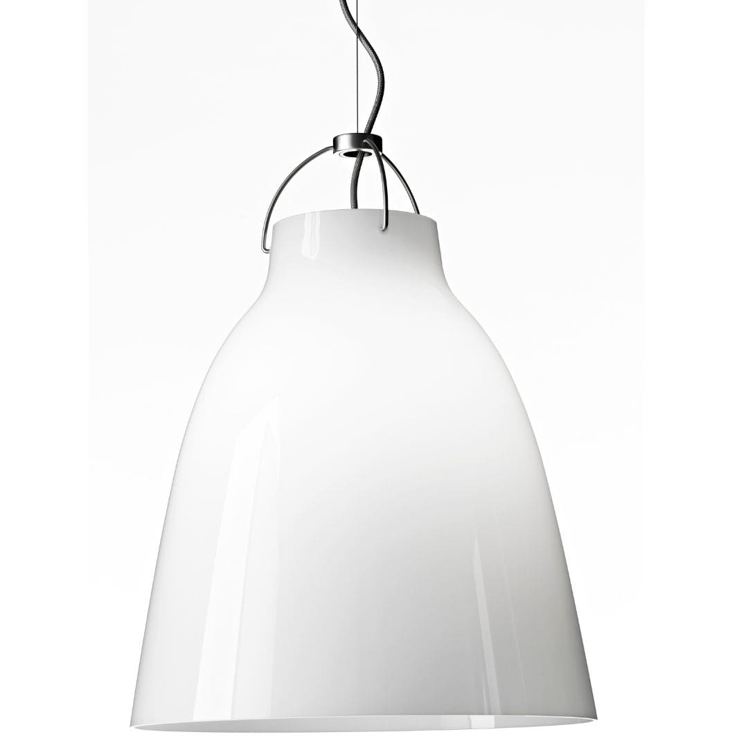 Caravaggio Pendel Opal Glas   P3 ø400mm fra Fritz Hansen