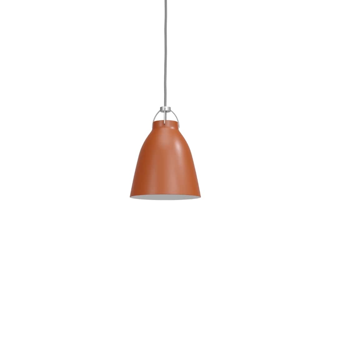 Caravaggio Pendel Rusty Red   P1 ø165mm fra Fritz Hansen