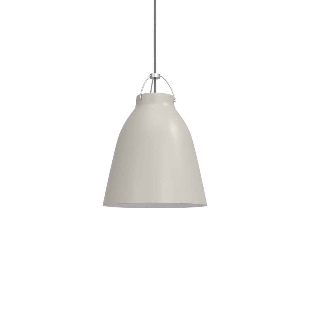 Caravaggio Pendel Warm Grey   P2 ø258mm fra Fritz Hansen