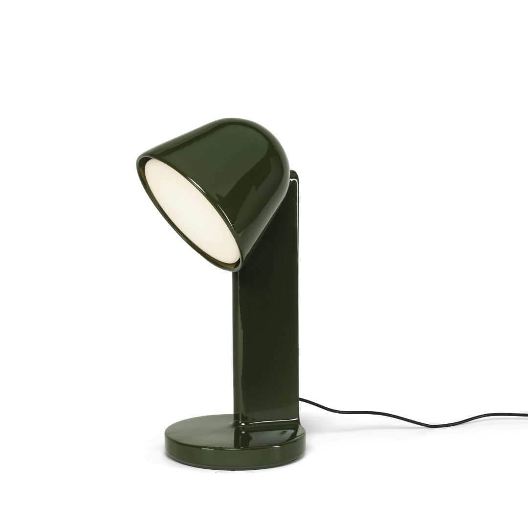 Ceramique Down Bordlampe Moss Green   Rest     fra Flos